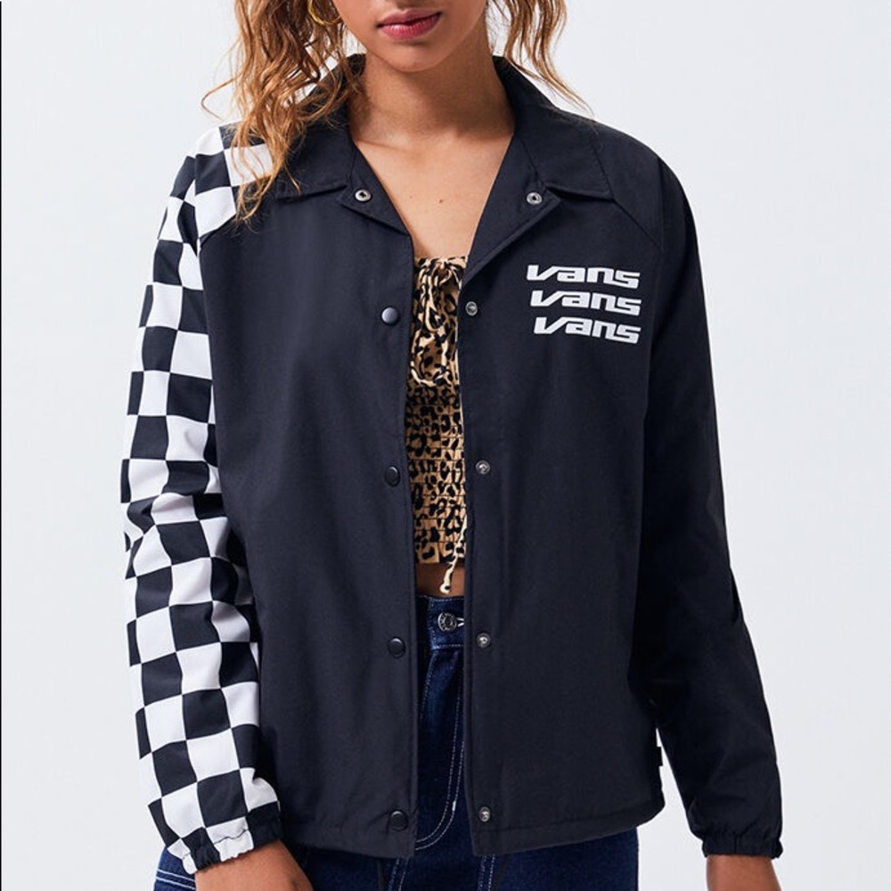 Women’s VANS thanks coach windbreaker.